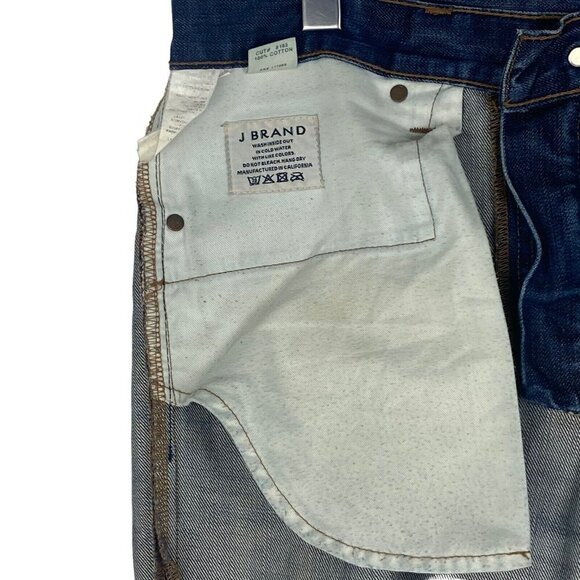 J Brand Men's Blue Kane Slim Straight Leg Distressed Denim Jeans US 33 - Picture 5 of 16